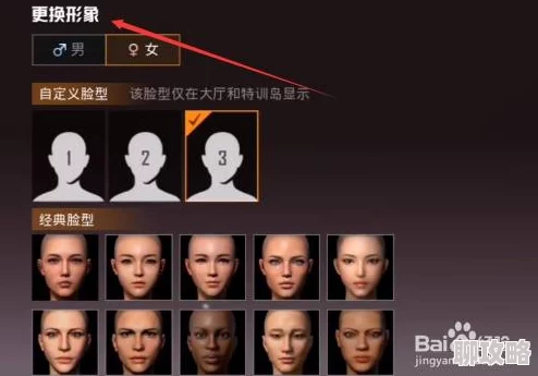 和平精英游戏内捏脸教程详解，轻松打造个性形象！网友热议：如何精准捏出心仪面容？