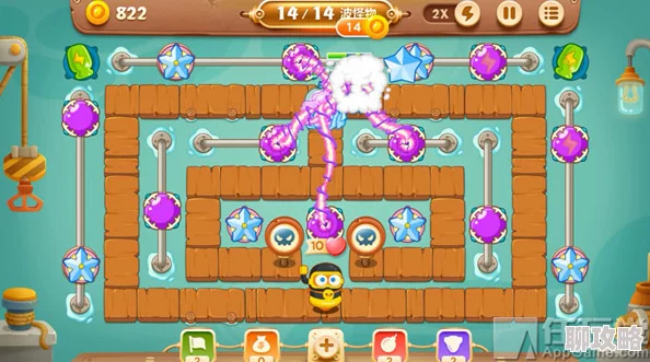 保卫萝卜3工厂新挑战:第32关图文攻略揭秘,巧用冰冻新星策略通关秘籍 保卫萝卜3工厂新挑战:第32关图文攻略揭秘,巧用冰冻新星策略通关秘籍