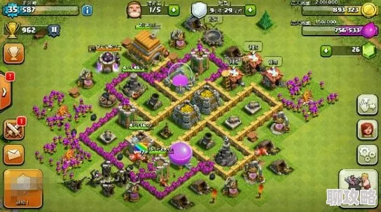 部落冲突攻略：揭秘6本至7本新版最强阵型，最新布局策略大推荐！