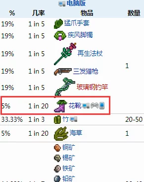 泰拉瑞亚新评测：花鞋装备性能如何？探索者必备还是华而不实？