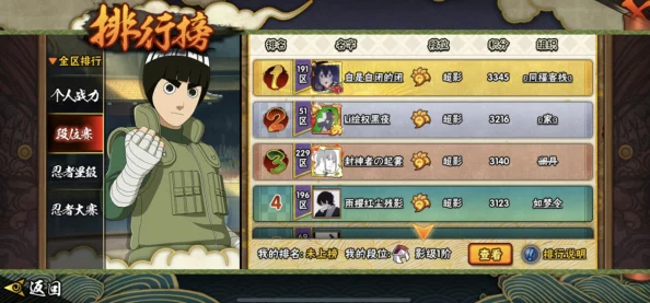 火影忍者手游决斗场挑战积分计算规则及最新活动解析