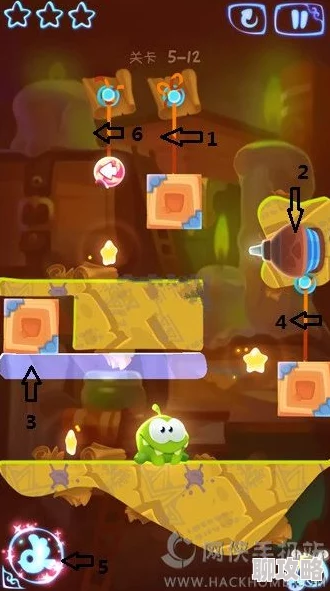 揭秘割绳子魔法：远古书库5-7三星完美通关新策略与鲜为人知技巧