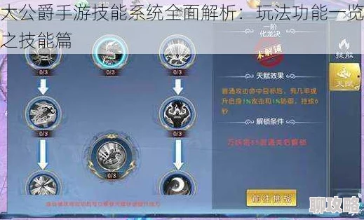 大公爵手游神技系统详细功能解析：网友热议其实用性与创新点