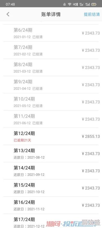 偿还逾期部分已结清剩余款项将于本月底前全部付清 偿还逾期部分已结清剩余款项将于本月底前全部付清