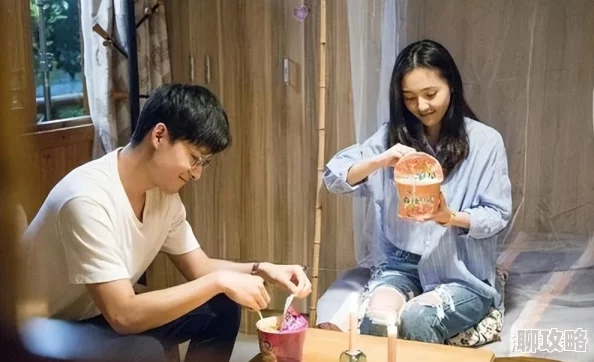 男女生差差差校草和系花深夜食堂甜蜜约会疑似恋情曝光