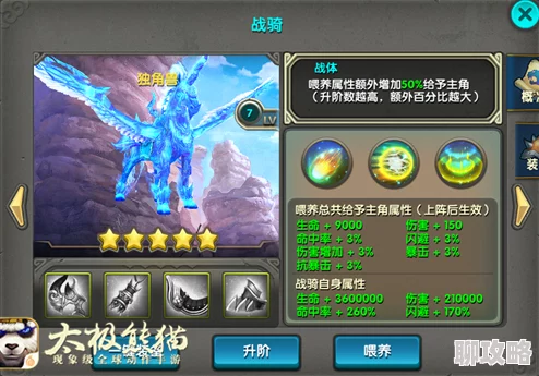 太极熊猫3：炫酷坐骑独角兽，网友热议其独特魅力与拉风造型！