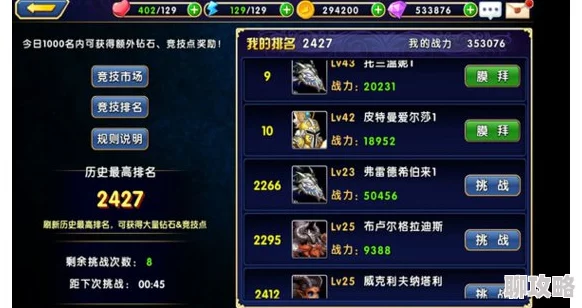 龙腾起源手游竞技场系统玩法规则详解及网友热评汇总 龙腾起源手游竞技场系统玩法规则详解及网友热评汇总