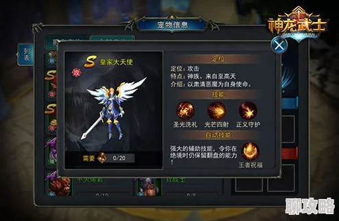 神龙武士手游宠物系统深度解析：超强助战玩法，网友热评攻略来袭！