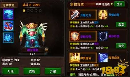 神龙武士手游宠物系统深度解析：超强助战玩法，网友热评攻略来袭！