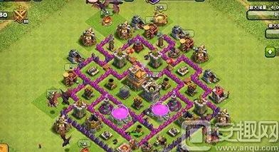 部落冲突攻略：网友热评的完美7本对称阵型分享与解析