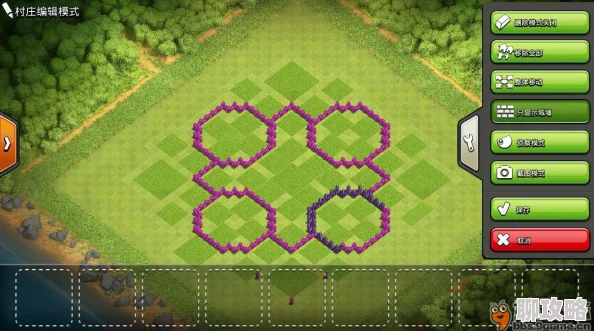 部落冲突攻略：网友热评的完美7本对称阵型分享与解析