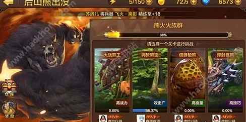 全民斗战神后山熊出没挑战，借蜂蛰熊通关秘籍获网友高赞技巧