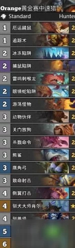 炉石传说黄金赛总决赛套牌汇总：猎人灭绝，网友热议职业平衡新篇章