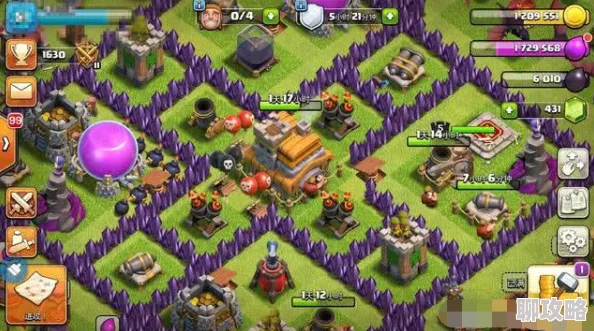 部落冲突攻略：9本最新护黑阵有效克制地震胖法进攻，网友热议实战奇效！