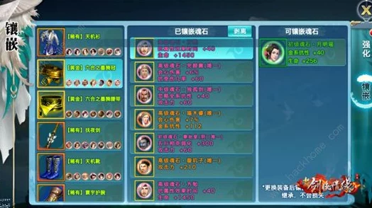 网友热议：剑侠情缘手游李广魂石职业搭配攻略及评价解析