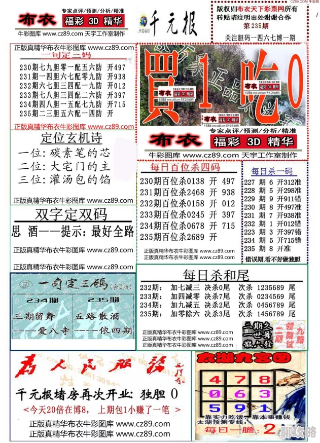 3d手机天中图库总汇图库形态走势分析预测号码推荐精准解读