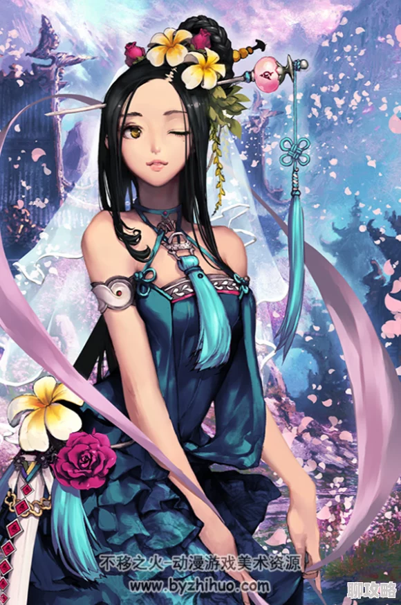 战斗吧剑灵戒灵茉莉卡牌原画欣赏：网友热议其精美绝伦的艺术表现力
