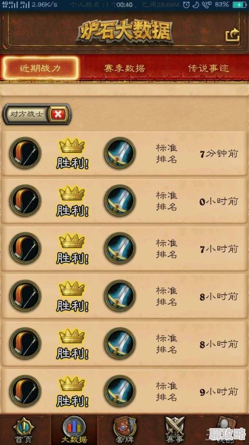 炉石传说12月野兽德上传说卡组火爆分享，近七成胜率获网友高赞！