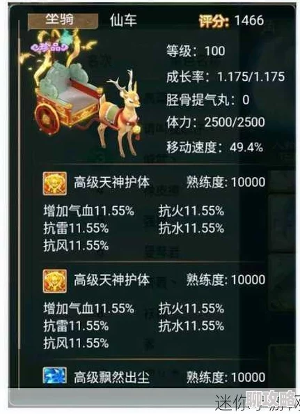 2025年大话西游手游热门坐骑技能解析：高级折冲御晦实战点评与趋势