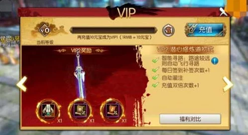 2025年诛仙手游平民玩家VIP充值攻略：哪档VIP最划算及最新充值建议