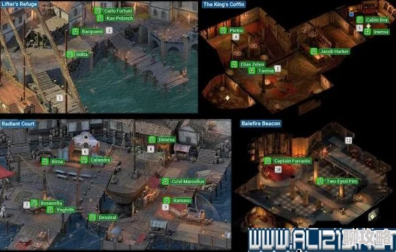 永恒之柱2：死火全主支线剧情流程详解+全地图标注攻略