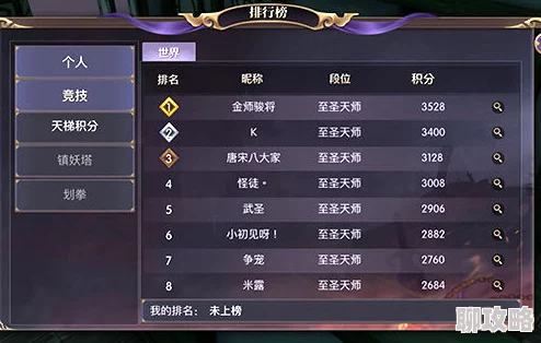 2025年热门手游《大唐游仙记》天梯对战玩法详解：激战登顶，胜利赢取珍稀大唐武勋