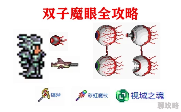 2025年泰拉瑞亚专家模式高效双子魔眼打法技巧与装备推荐